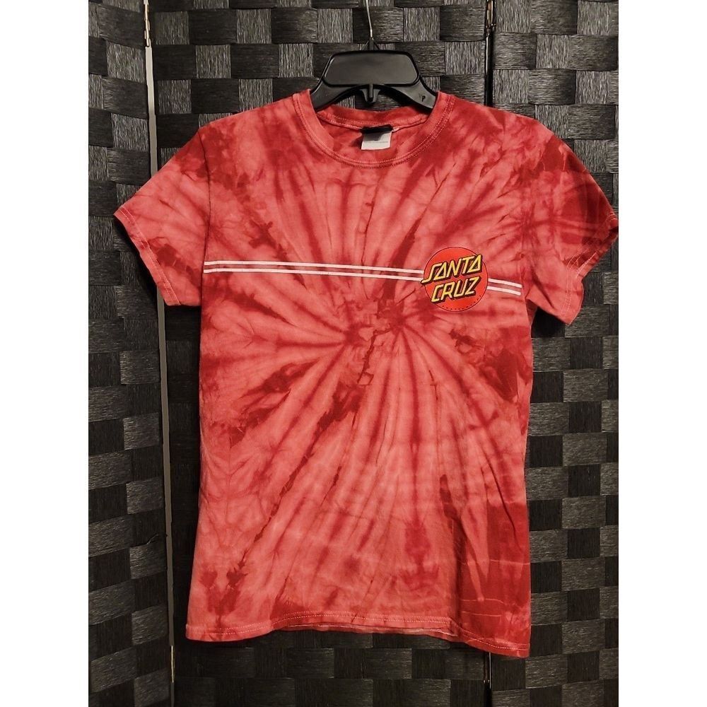 Santa Cruz‎ Skateboards Tie Dye Shirt men's Small